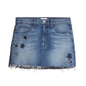 Hudson Women’s Blue Star Vivid Denim Skirt